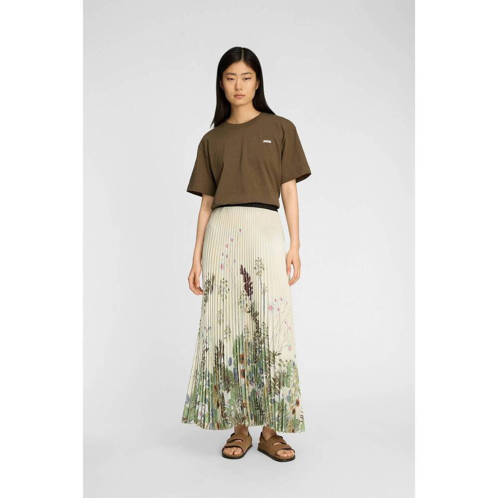 NEW MUNTHE taulla skirt in print creme